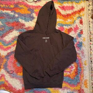 Lonely Ghost Women's Brown Hoodie